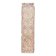 Tapis Kilim rose et crème, 94,378 cm