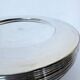 Set of 12 plates - underplates - silver-plated metal Emile Puiforcat