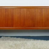 h. w. klein for bramin danish modern teak SIDEBOARD credenza 60s