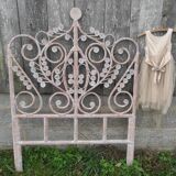 Rattan headboard