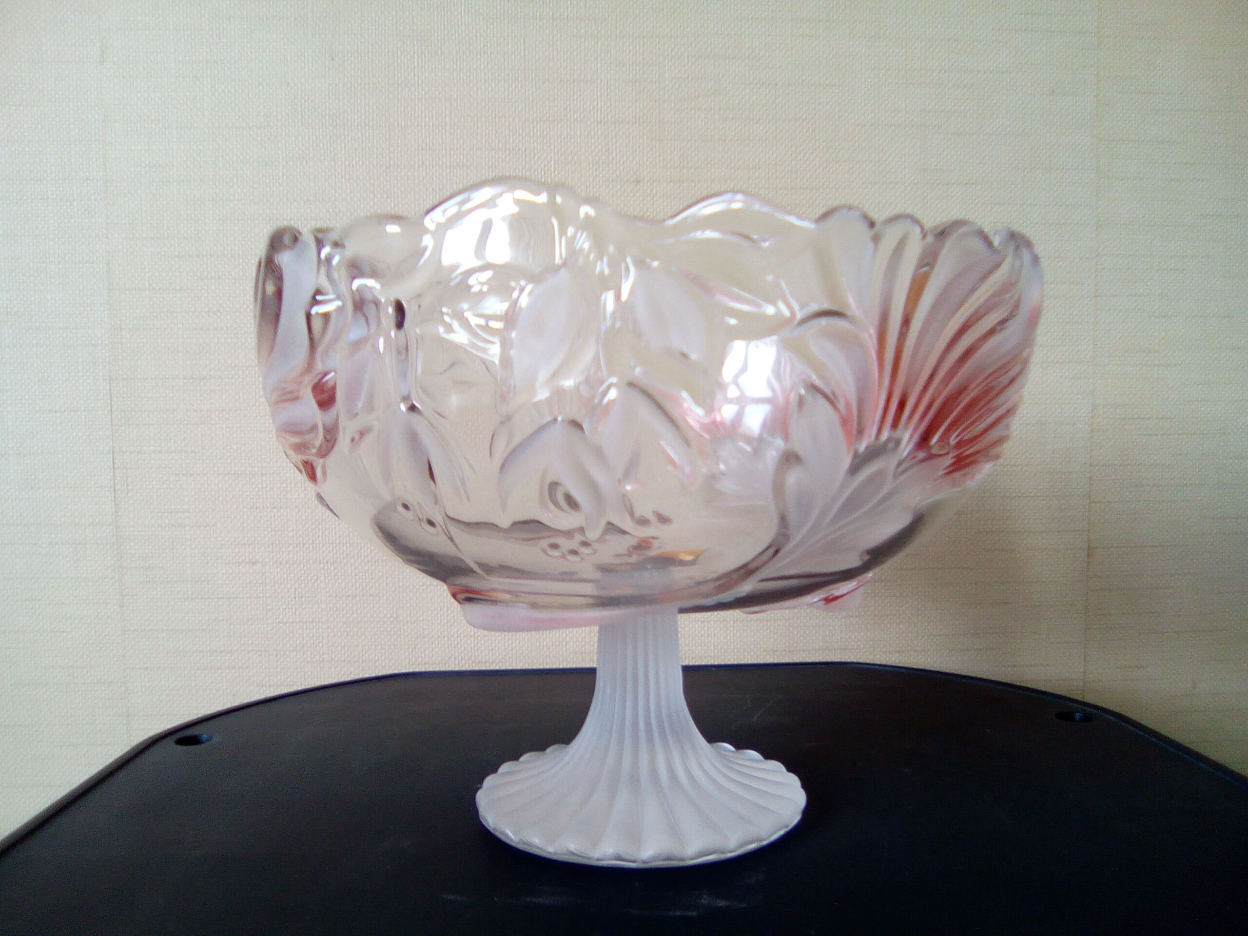 Coupe en cristal et pate de cristal Flamenco