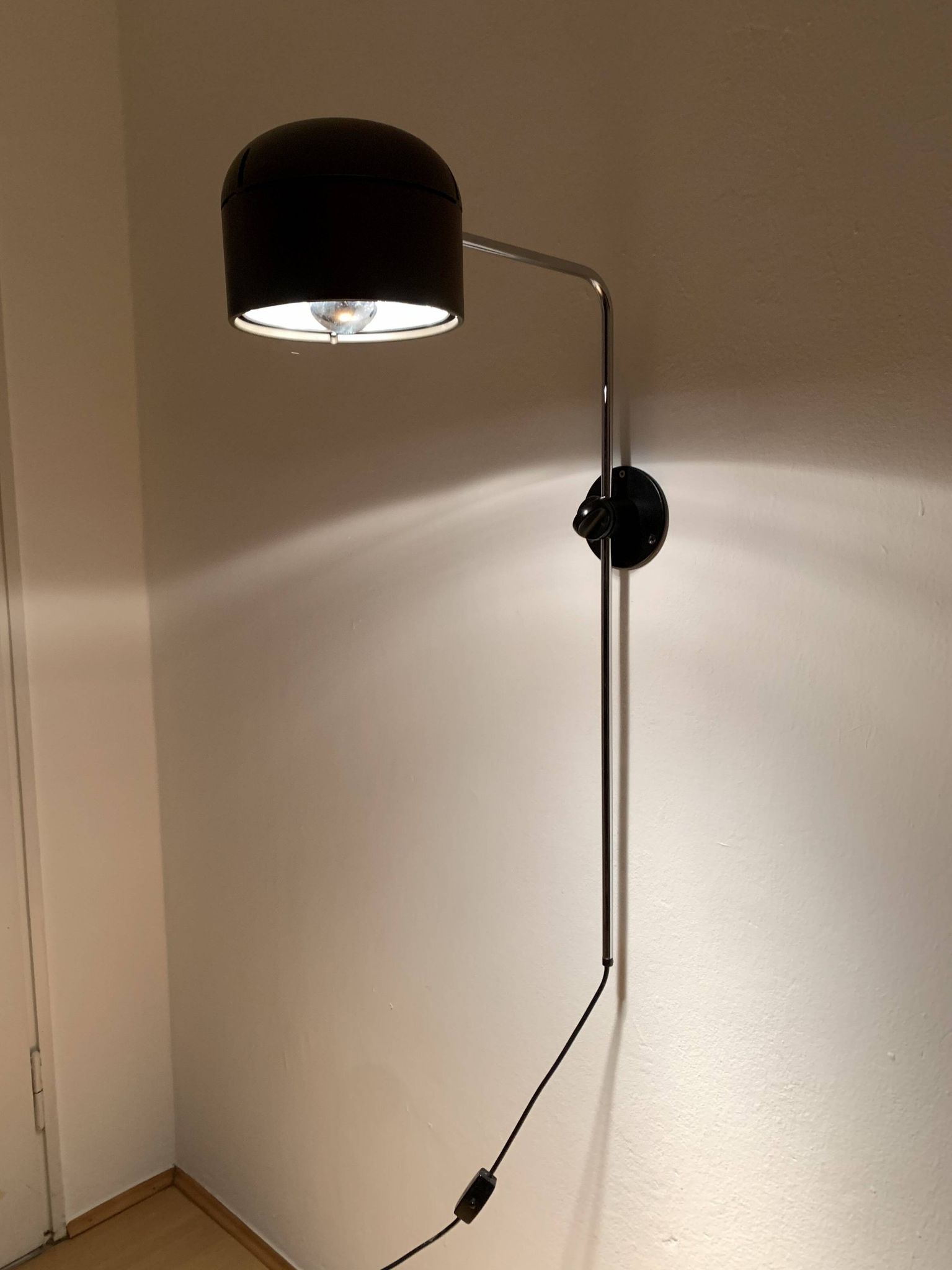 Space Age Wall Lamp by Arnold Berges for Staff