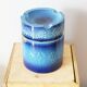 antique karel ceramic cigar box, with ashtray lid, 60s