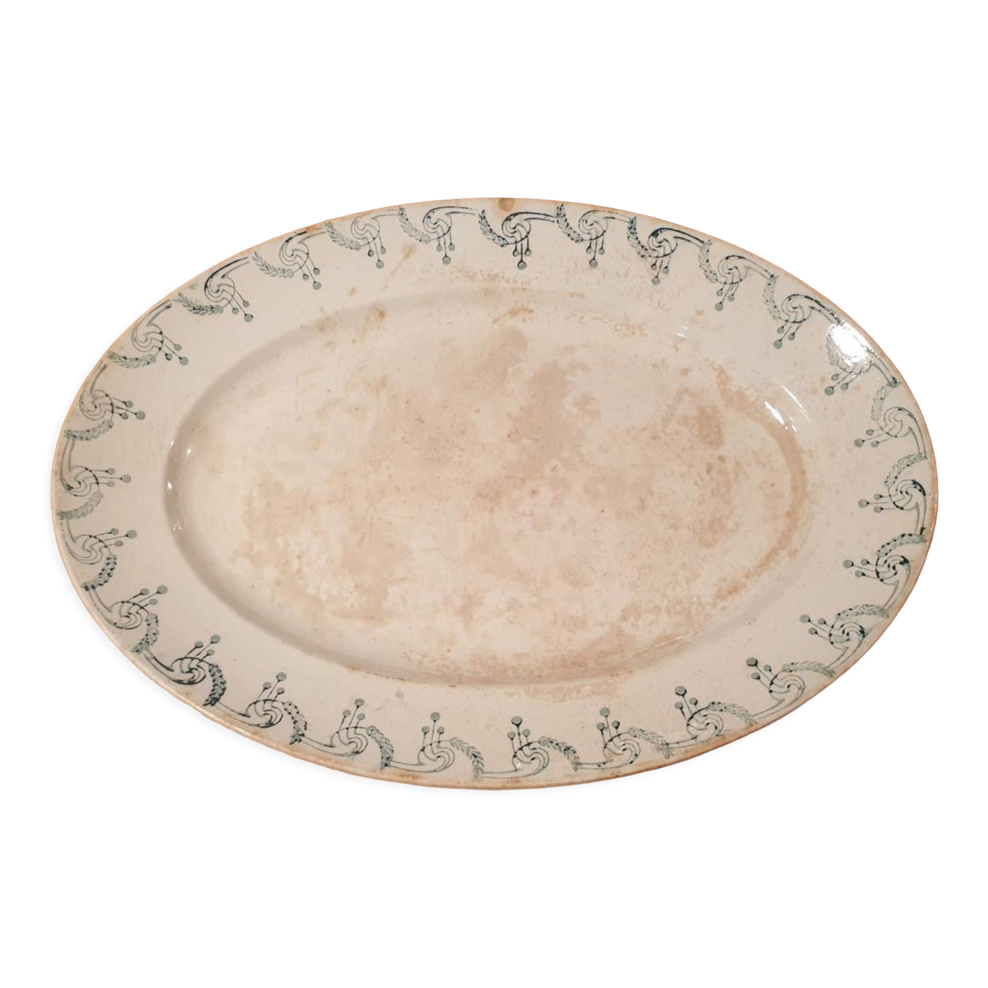 Oval flat Terre de Fer 303 XIXe