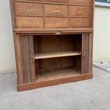 Cardboard cabinet, notary's cabinet with flaps