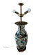 Grande Lampe Vase Chinois "Nankin" – Grès Craquelé