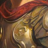 Oil painting by Mauro Maugliani (47 by 38.5).