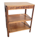 1940s side table or wooden side table
