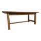 Table de ferme "campagne" en chêne