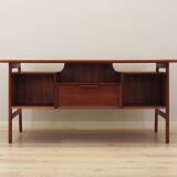Teak desk, Danish design, 1970s, manufactured by Omann Jun