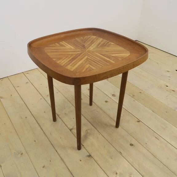 Table basse de Jens Quistgaard pour Nissen Langå, années 50