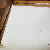 Mirror brutalist wood raw 50s deco chalet