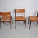 Suite de 6 chaises Johannes Andersen des années 1960