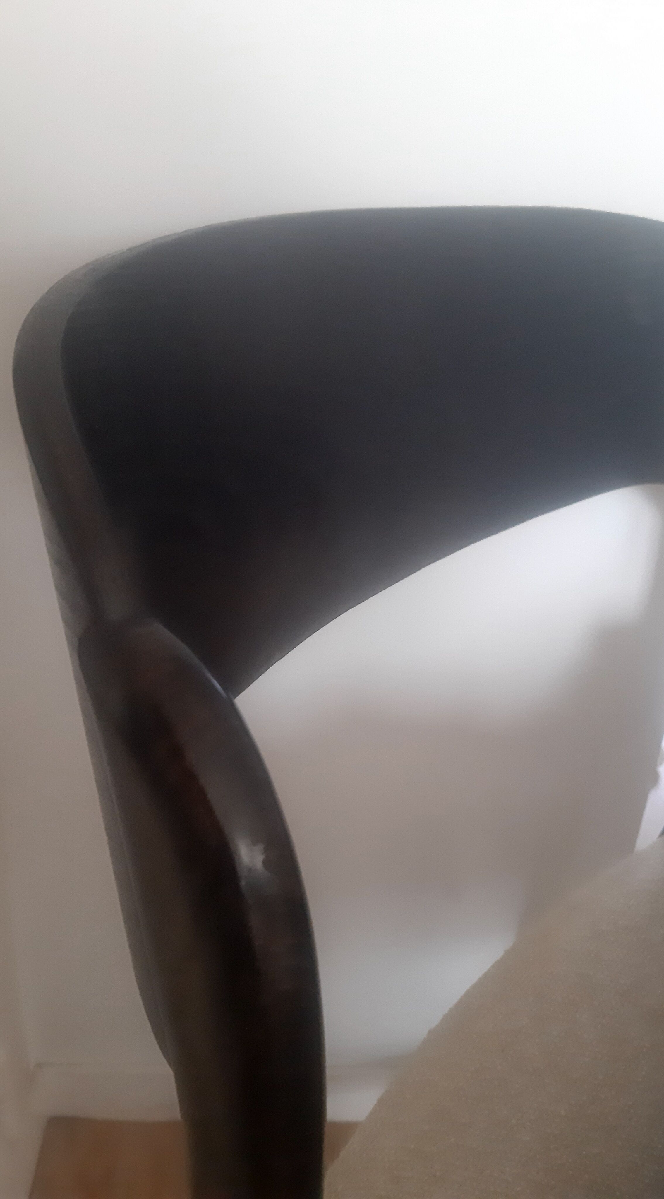 Set of 4 sleigh chairs