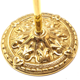 Solid brass fireplace servant 4 accessories