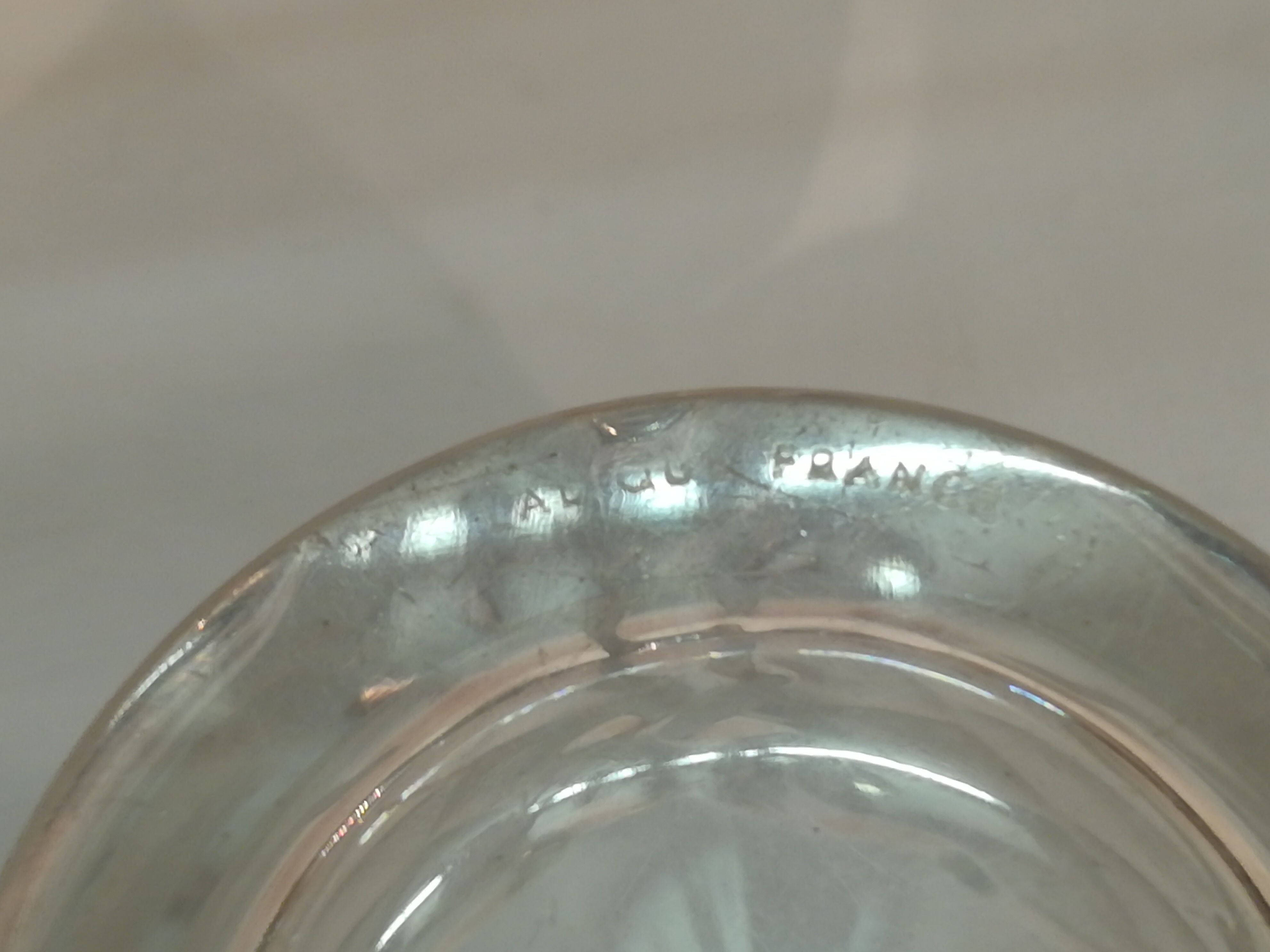 Lalique crystal vase