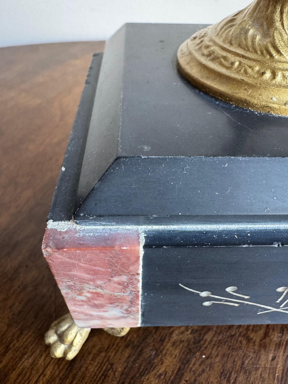 Pair of 5-light candelabra in Empire style