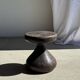 Pawn Brown - Stool, side table in the shape of a brown pawn.