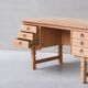 Danish Mid-Century Oak Desk attr. to Henning Kjaernulf