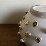 Italian cache-pot XXXL Tronchetto by ND Dolfi Florence for René Veyrat 1960