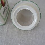 Pot jar Villeroy and Boch porcelain French Garden Charm malus sylvestris apple decoration