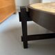 Table basse ronde  Herbier par Roger Capron