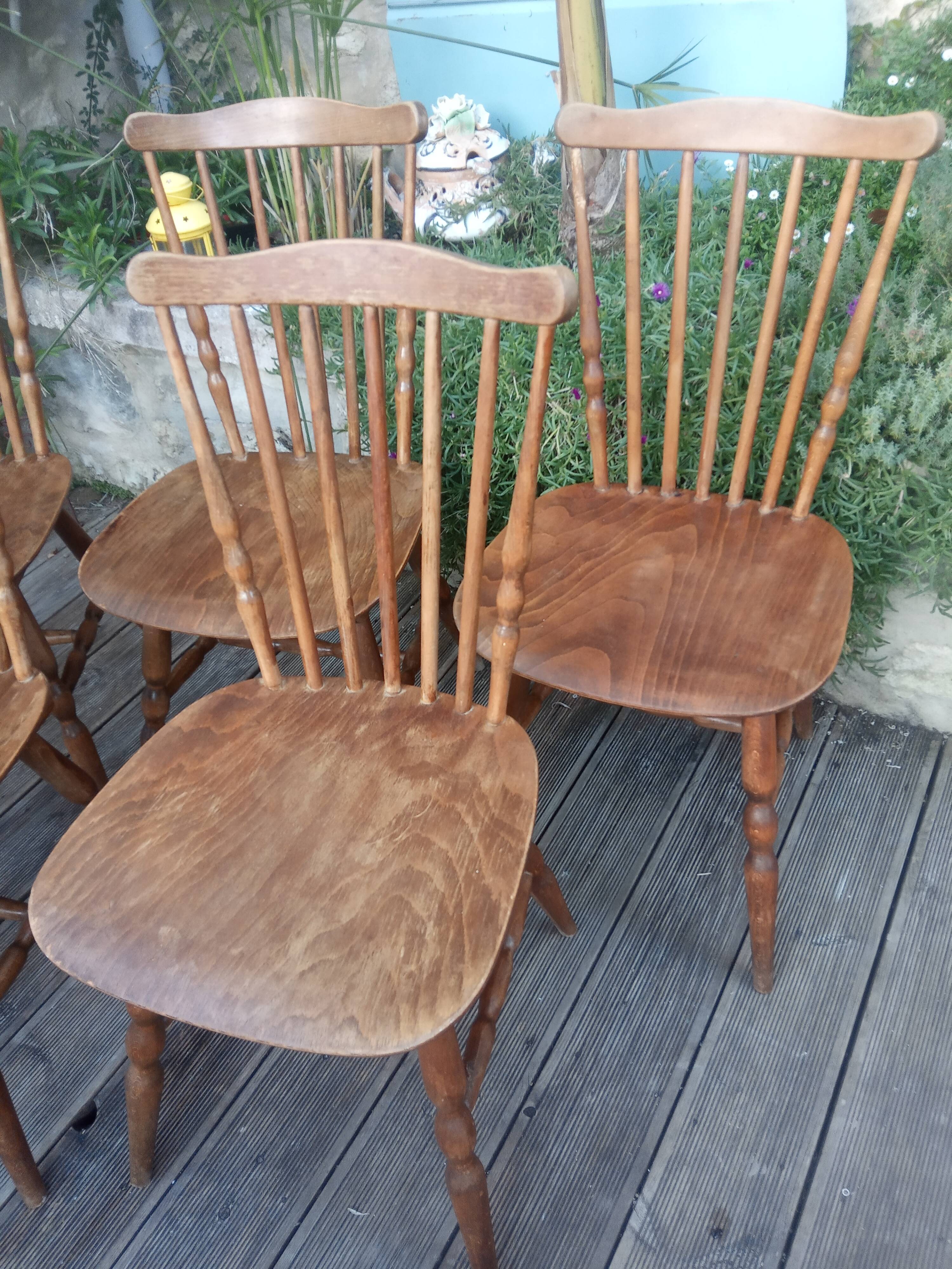 Set of 5 Tacoma chairs design Baumann