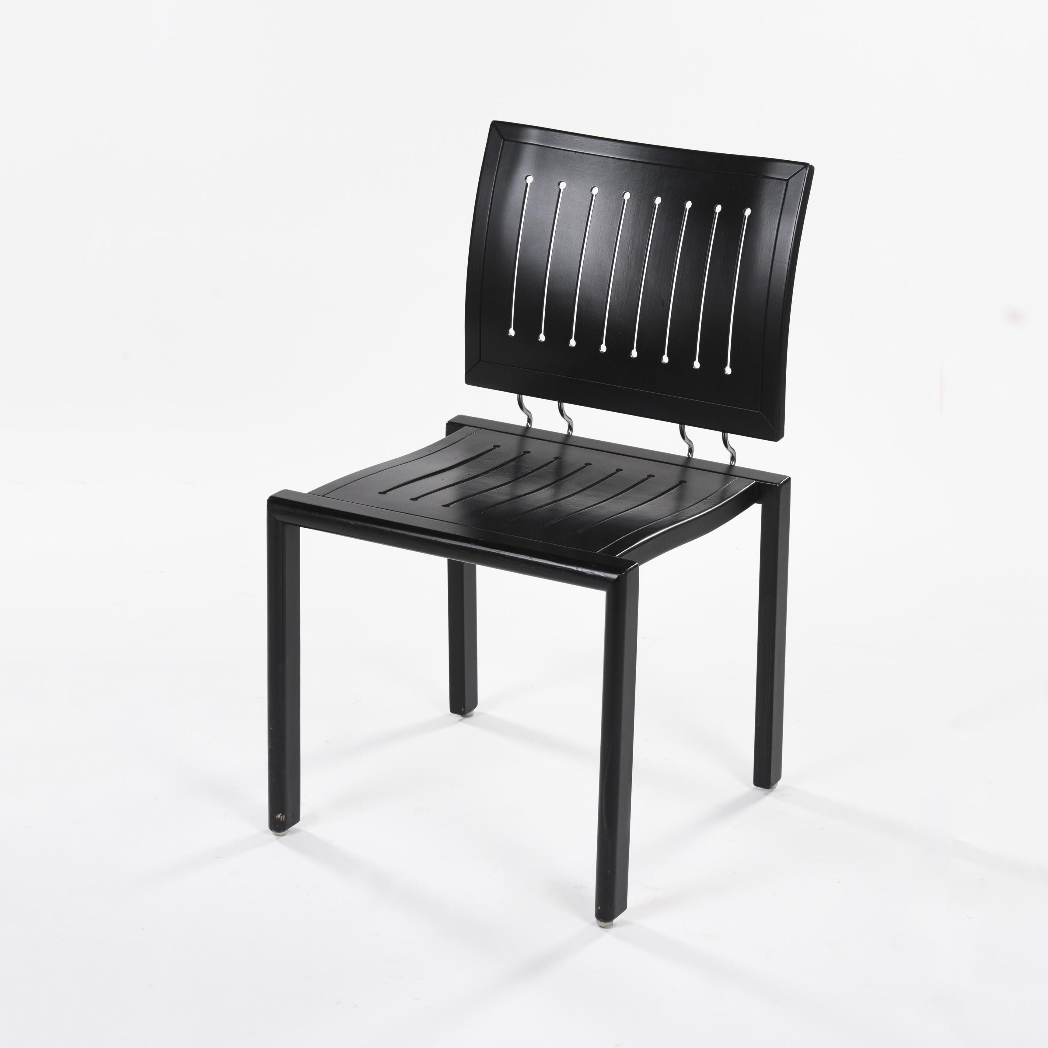 Ensemble de chaises par Bruno Rey, circa 1991