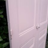Paire de portes de placard anciennes