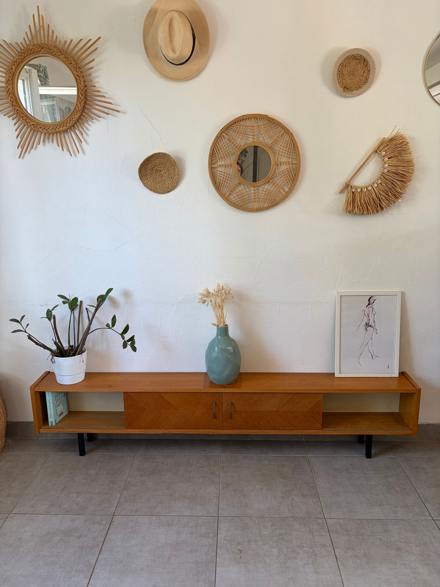 Enfilade basse vintage ( peu profonde )