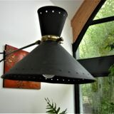 Roger Mathieu's diabolo sconce for Lunel with double lighting