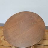 Folding round coffee table