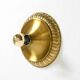 1960's Space Age Pop Art  brass and metal wall or ceiling lamp by Sölken