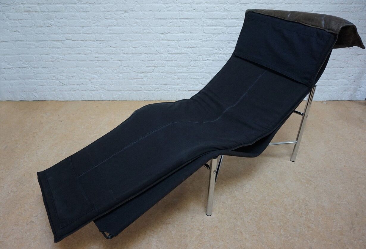 Swedish Leather Skye Lounge Chair by Tord Björklund for Ikea, 1970s
