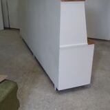 Old wooden workshop furniture
