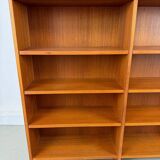 Bibliothèque en teck, années 1960