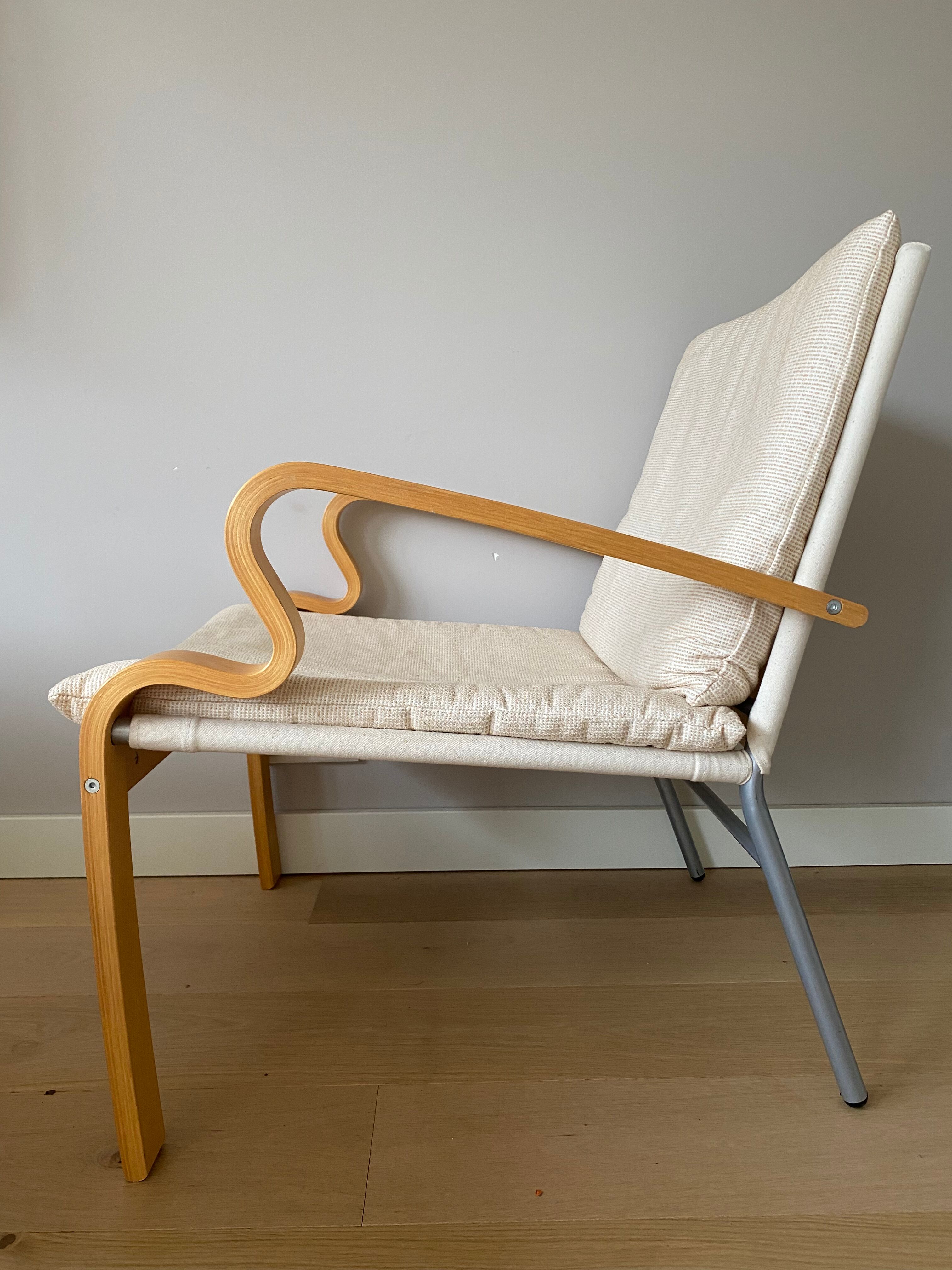 Vintage Bentwood Bjärred lounge chair by IKEA