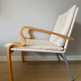 Vintage Bentwood Bjärred lounge chair by IKEA