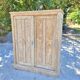 Meuble de métier comptoir buffet bahut enfilade bois brut