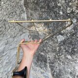 Vintage wall-mounted coat rack