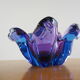 Midcentury Artglass Bowl, From Czechoslovakia, 1950s