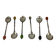Coffret 6 cuillères à moka fabrique anglaise