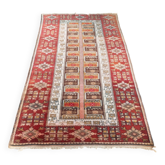 Tissé à la main inhabituel - Tapis oriental vintage