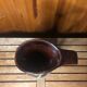 Old poet laval pitcher “brigitte” vintage painted ceramic