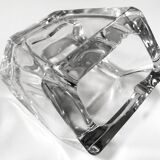 Vintage Ashtray • Pen Holder • Crystal • Daum France • 1970