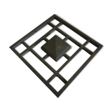 Old 4-point steel door ornament