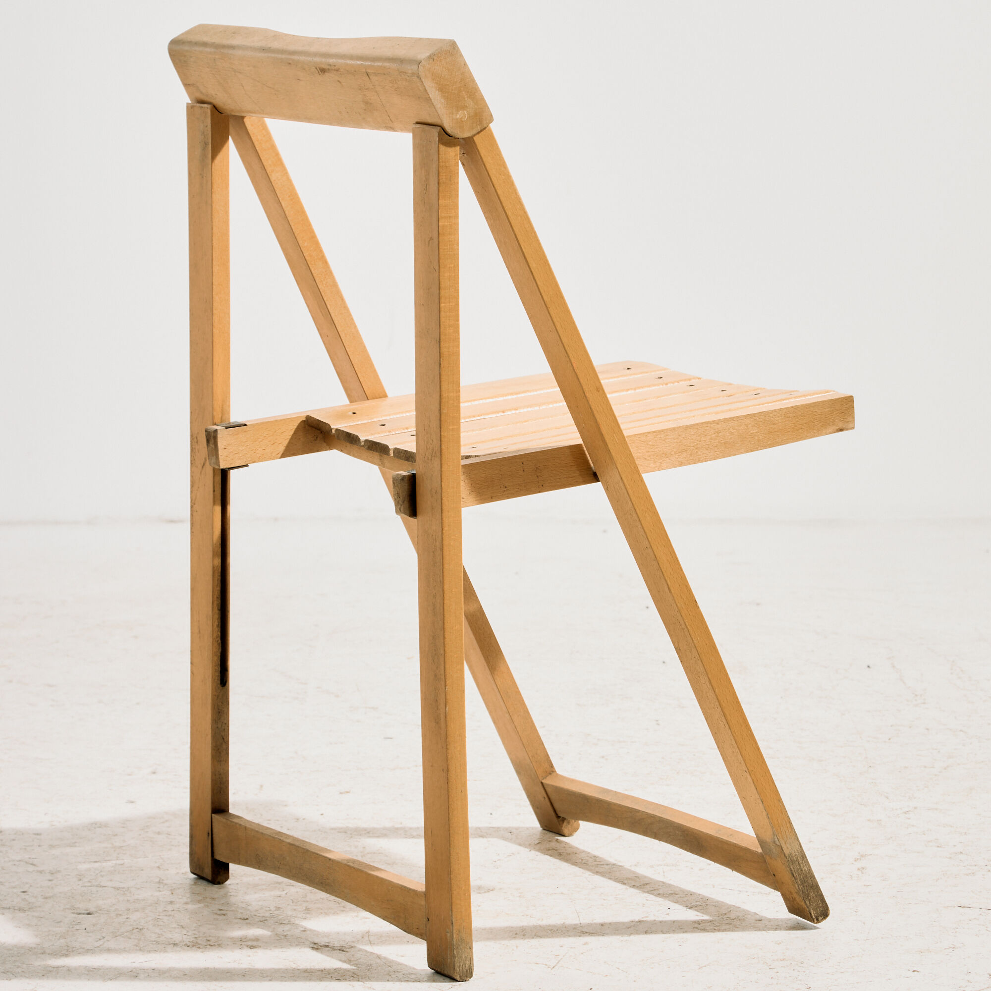 Beech chair by Aldo Jacober for Alberto Bazzani