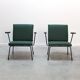 Modernist pair of '1401' easy chairs by Wim Rietveld for Gispen, 1954