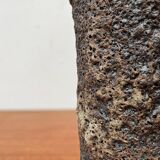 Brutalist Carafe Vase West German in Fat Lava Ceramic from the 1960s by Jopeko