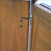 Meuble TV danois en bois du milieu du 20e siècle